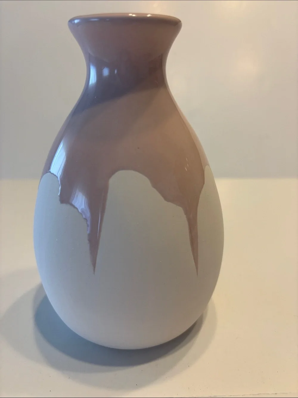 Isaac Mizrahi Loves XO Sienna Ceramic Decorative Vase in Pink & Cream